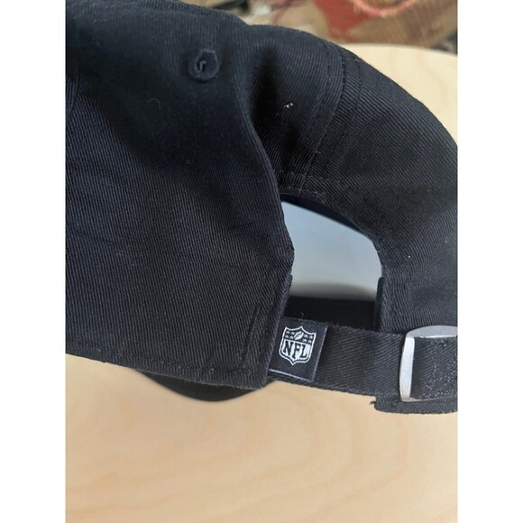 Atlanta Falcons Fanatics NFL Hat Black Embroidered Logo Jones 11 Adjustable - Picture 7 of 8